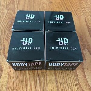 A lot of four body tape. New